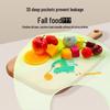 Ultra-Thin Waterproof Silicone Bib for Babies - Soft and Durable Drool and Food Catcher