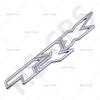 1Pcs 3D Metal TRX Letter Emblem Car Side Fender Decal TRX Logo Rear Trunk Badge Tailgate Stickers Accessories Car Styling