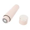 Facial Hair Remover with LED Light Portable Rechargeable Bikini Area Hair Trimmer for Women Men Beige