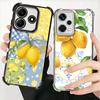 Summer Fruits Lemon Soft Phone Case For Xiaomi Redmi Note 14 15 Pro Plus 13 12 11S 11T 5G 10 9S 9 Plating Anti-Fall Fundas