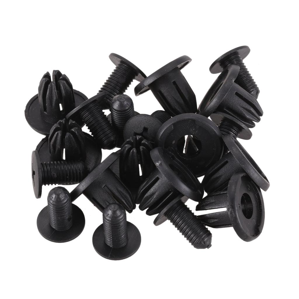 10x Splash Guard Panel Mounting Trim Clip Rivet Fastener For BMW MINI