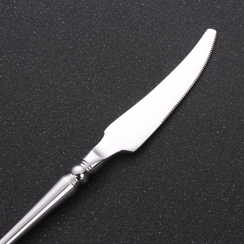 8/10/12/15/16/20/25 Pieces Gold Cutlery Set Stainless Steel Tableware Knife Fork Spoon Sliver Set Dinnerware Kitchen Accessories