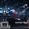 MOC Mechanical Manta Ray Sea Animal Set Power Motor Building Blocks Bricks DIY Model Kids Assembly Toy Christmas Birthday Gifts