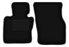 Black Front Floor Mats For: Mini Cooper F57 Convertible (2014-)