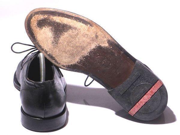 Lloyd Leather Plain Toe 10F 28.0-28.5 44.5 Black Dress Business Shoes Made in Germany(USED)