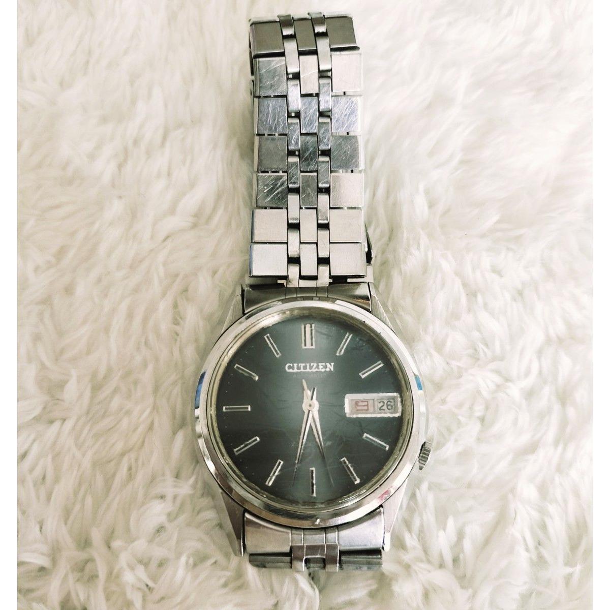 CITIZEN Citizen watch leopard 28800 24 jewels automatic winding operation confirmed