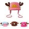 Cappello Peluche Corna da Chopper Tieniti Caldo e alla Moda