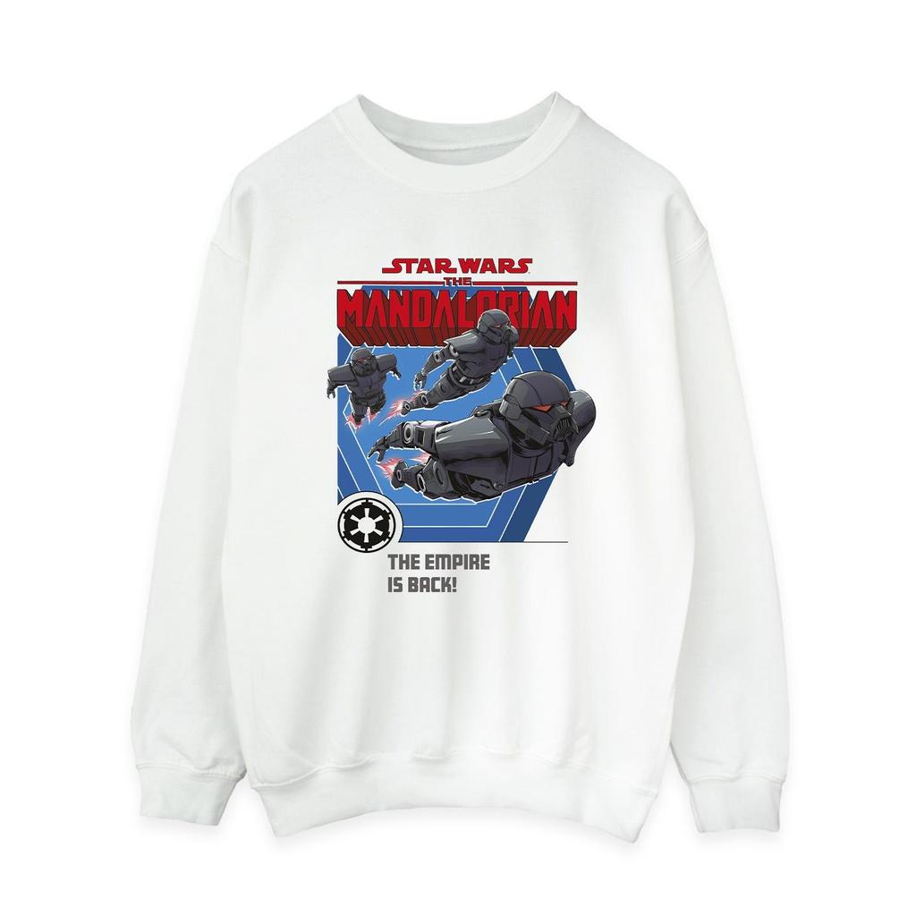 STAR WARS Womens/Ladies The Mandalorian Empire Is Back Sweatshirt