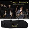 Trumpet Bag, Oxford Cloth Trumpet Gig Bag Thicken Waterproof Carrying Case with Shoulder Belt (Black) Bags, Straps