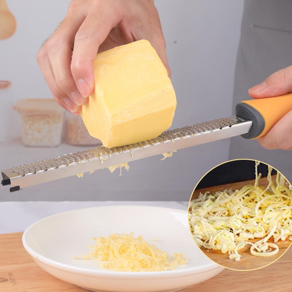 Stainless Steel Cheese Grater Manual Long Grater Peeler Multi-Purpose Choppable Fruit Lemon Chocolate Shredder Kitchen Gadgets