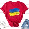 Mariupol Ukrayna T Shirt Streetweed Kadın Pamuklu Tişört Büyük Boy Ukrayna Tshirt Unisex Grafik Baskı Tshirt Femme Giyim Unisex