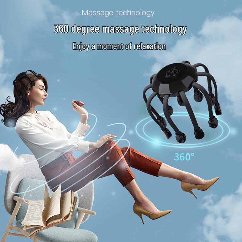 Karelay Electric Head Massager CN plug (adapter included)