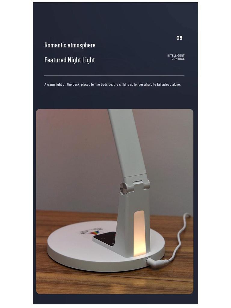 Flicker-Free Full Spectrum Study Desk Lamp for Teens