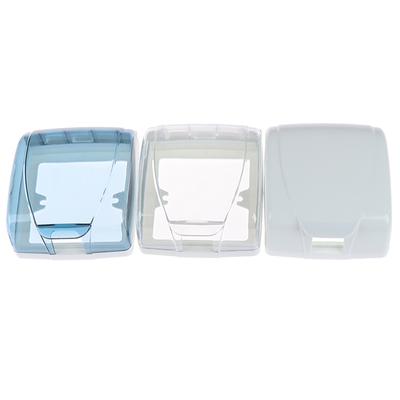 Plastic Wall Switch Waterproof Cover Box 86Type Wall Light Panel Socket Flip Cap