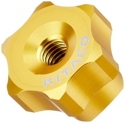 Kitaco 516-9000170 Brake Adjustment Nut Type 1 (Gold) Super Cub C125 (JA48/JA58/JA71) Cross Cab 110 (JA45/JA60) Etc