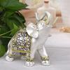 Handmade Elephant Statue Durable Resin Ornament Animal Sculpture Symbolizing Prosperity And Fortune