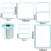 Thermal Paper Sticker 1Roll/Packaged Three-Proof Thermal Labels Tags for Supermarket Multiple Sizes Scrapbooking Marker Tags ZYF