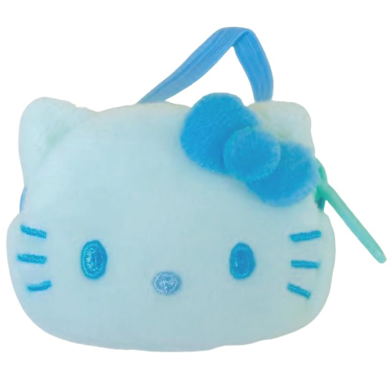 Nakajima Corporation Hello Kitty Plush Toy Pouch cannot be x x (Color Variations) Pattern selected, 203700-24, H7.5 W7.5 D2.6cm