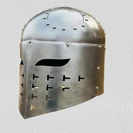 Crusader Helmet Medieval Knight Helmet Templar Crusader Knight Helmet Best Gift for Halloween