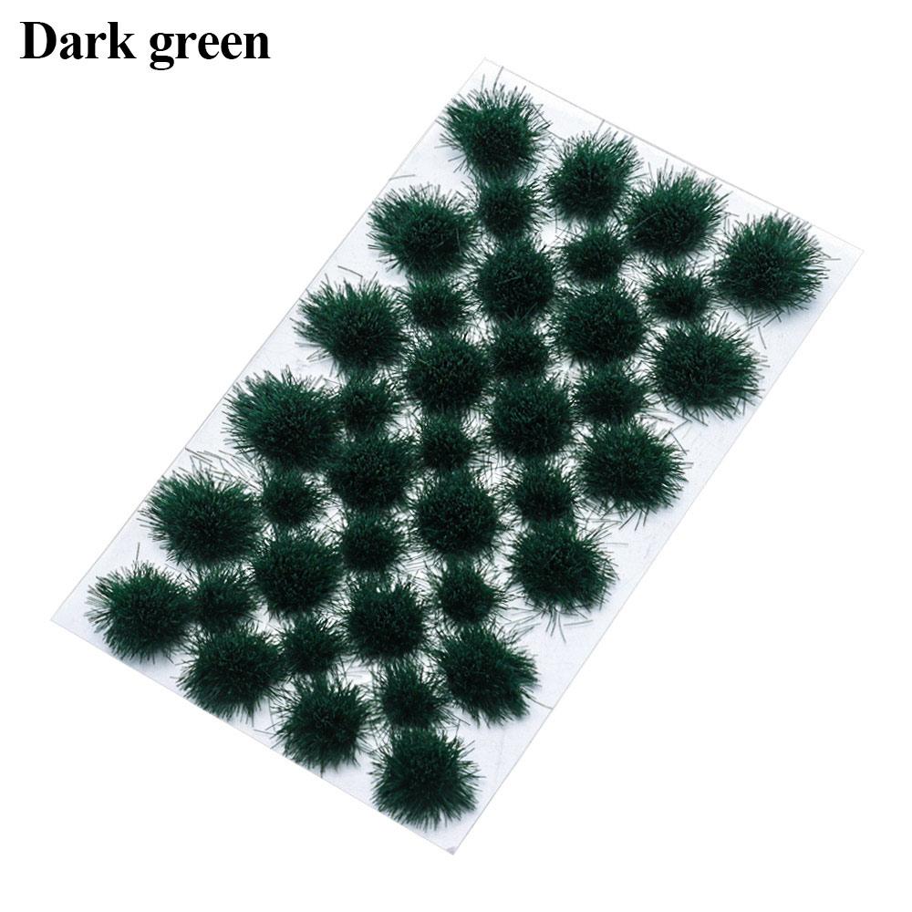 Mutlicolor Simulation Grass Nest Model Sand Scene DIY Material Realistic Grass Tuft Miniature Grass Bushes Plant Cluster Scenery