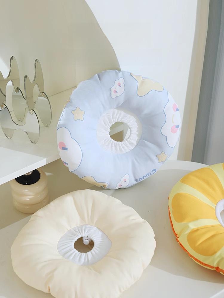 Coleira elizabetana macia para cães e gatos - Anel de pescoço anti-lambeduras para pós-cirurgia e higiene