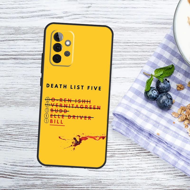 Kill Bill Hülle Für Samsung Galaxy A52 A32 A12 A14 A34 A54 A53 A33 A13 A51 A71 A15 A25 A35 A55 Cover