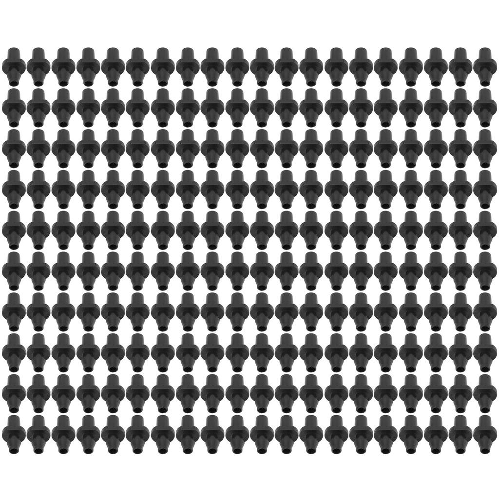 200 Stück/Set Tropfbewässerung Widerhakenkupplung Verbindungsstück Gartenbewässerungsteile für 4/7mm Schlauch