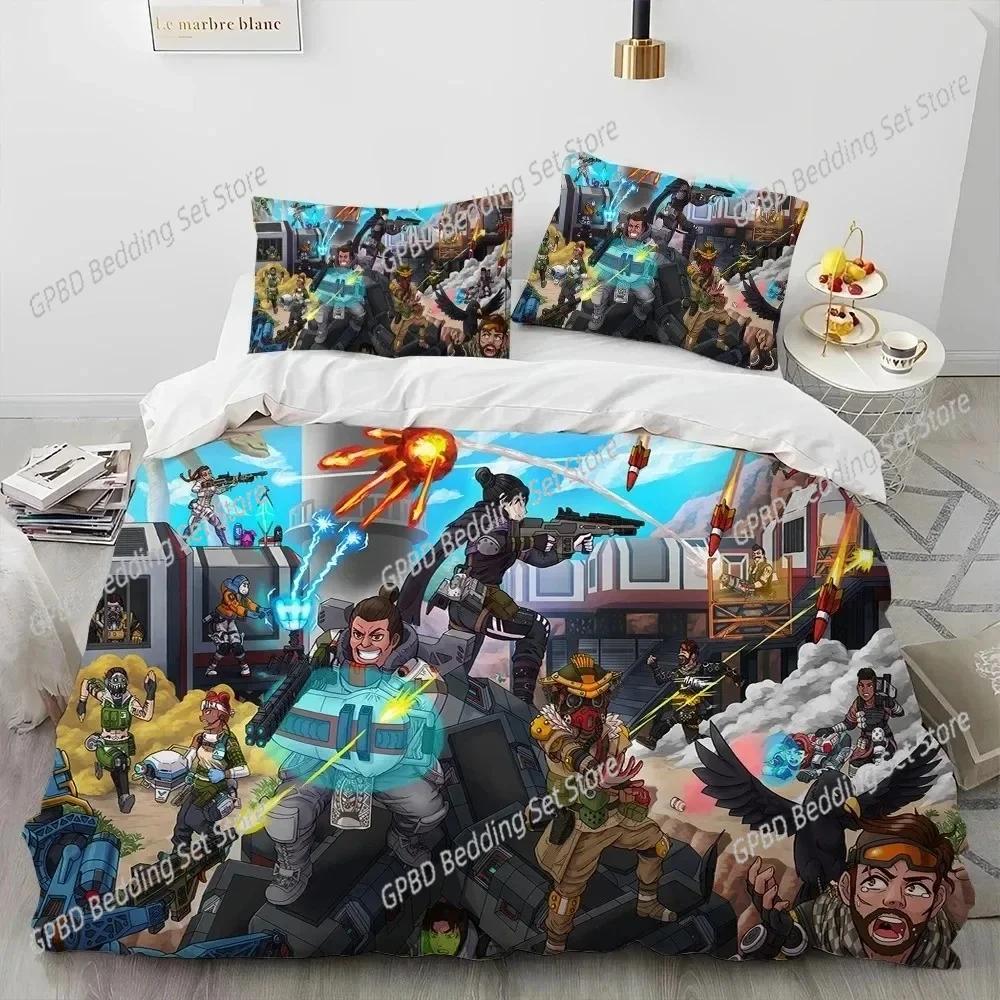 Comforter 3D Print A-Apex Legends Bedding Set 3D Printed Suitable For Bedroom Kids Home Textile