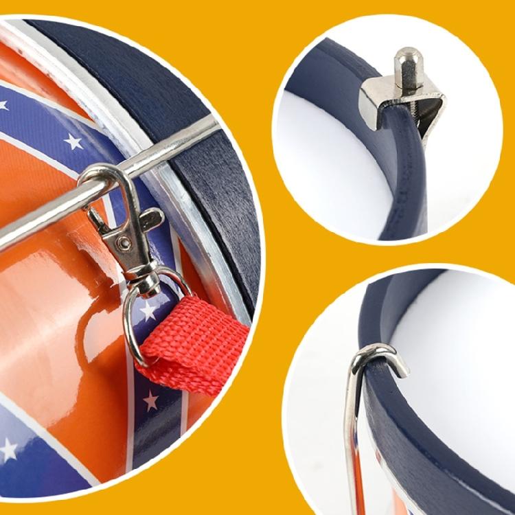 Wooden Toddler Drum Set Musical Learning Toy For Children 3+ Sensory Development Instrument With Durable Construction