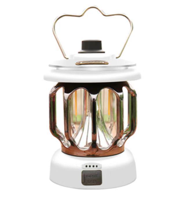 Multifunctional Solar-LED Camping Lantern with Type-C Charging