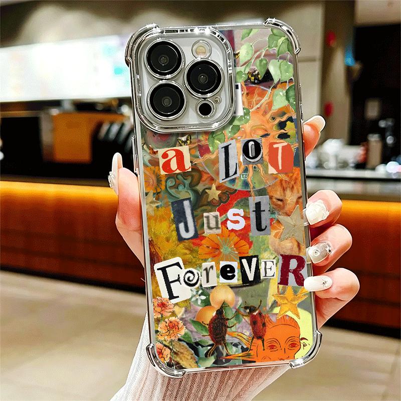 

Adrianne Lenker Songs Album Art Plating Phone Case For Iphone 16 17 Pro Max Air 16E 14 15 Plus 12 13 Mini Anti-Fall Airabag Cove iPhone 13 Mini