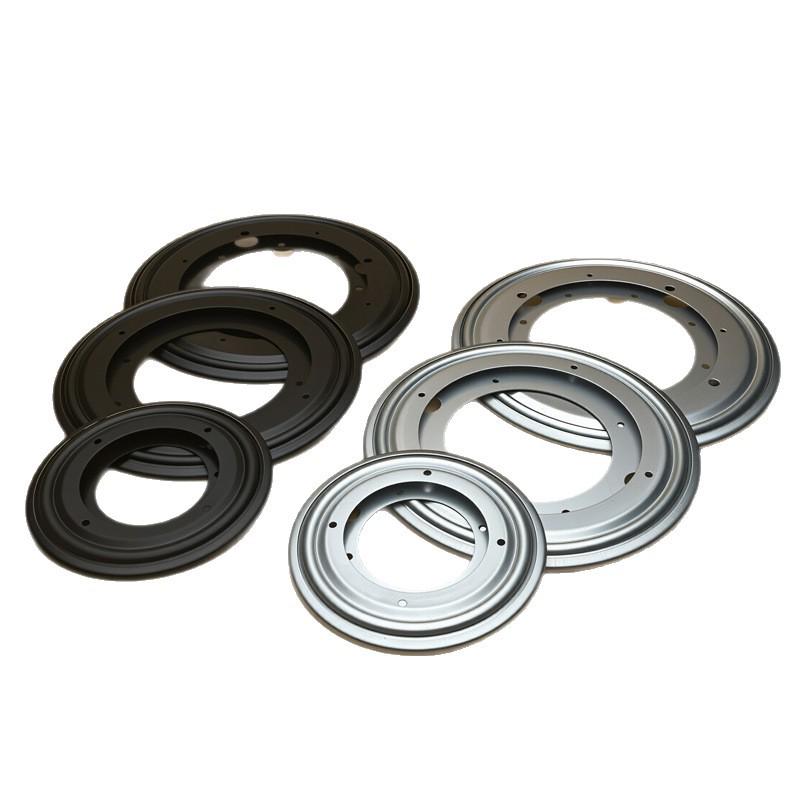 360° Rotating Iron Turntable Display Shelf