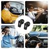 Car Window Suction Cup Clip 2 Pcs Ticket Card Holding Hook Reusable Ticket Paper