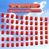 Small Five-Star Red Flag Banner for National Day Decoration