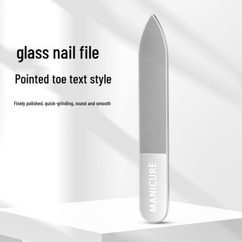 Nano Shine Nail Art File with Laser Logo Marking