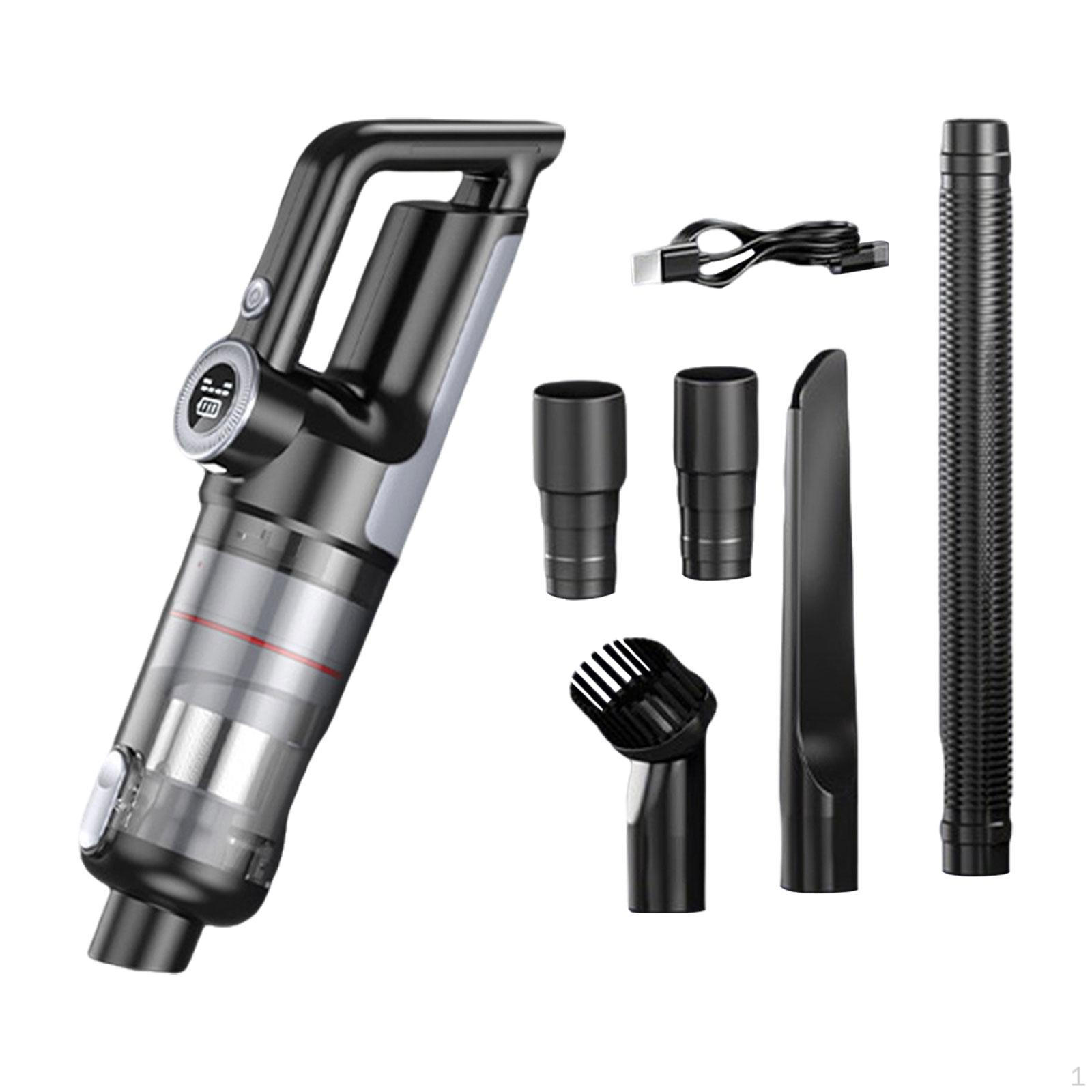 

Компактный ручной пылесос для уборки дома и автомобиля Black Gray