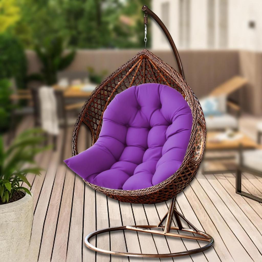 Egg Chair Cushion Comfortable Chair Seat Cushion for Indoor Garden Outdoor