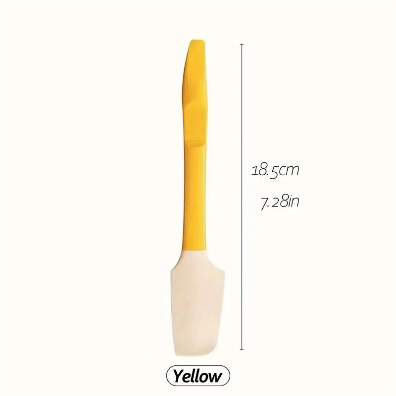 

1 шт. силиконовый распределитель джема - антипригарный, термостойкий инструмент для выпечки масла и сыра - кухонный гаджет для пищевого класса 1PC жёлтый