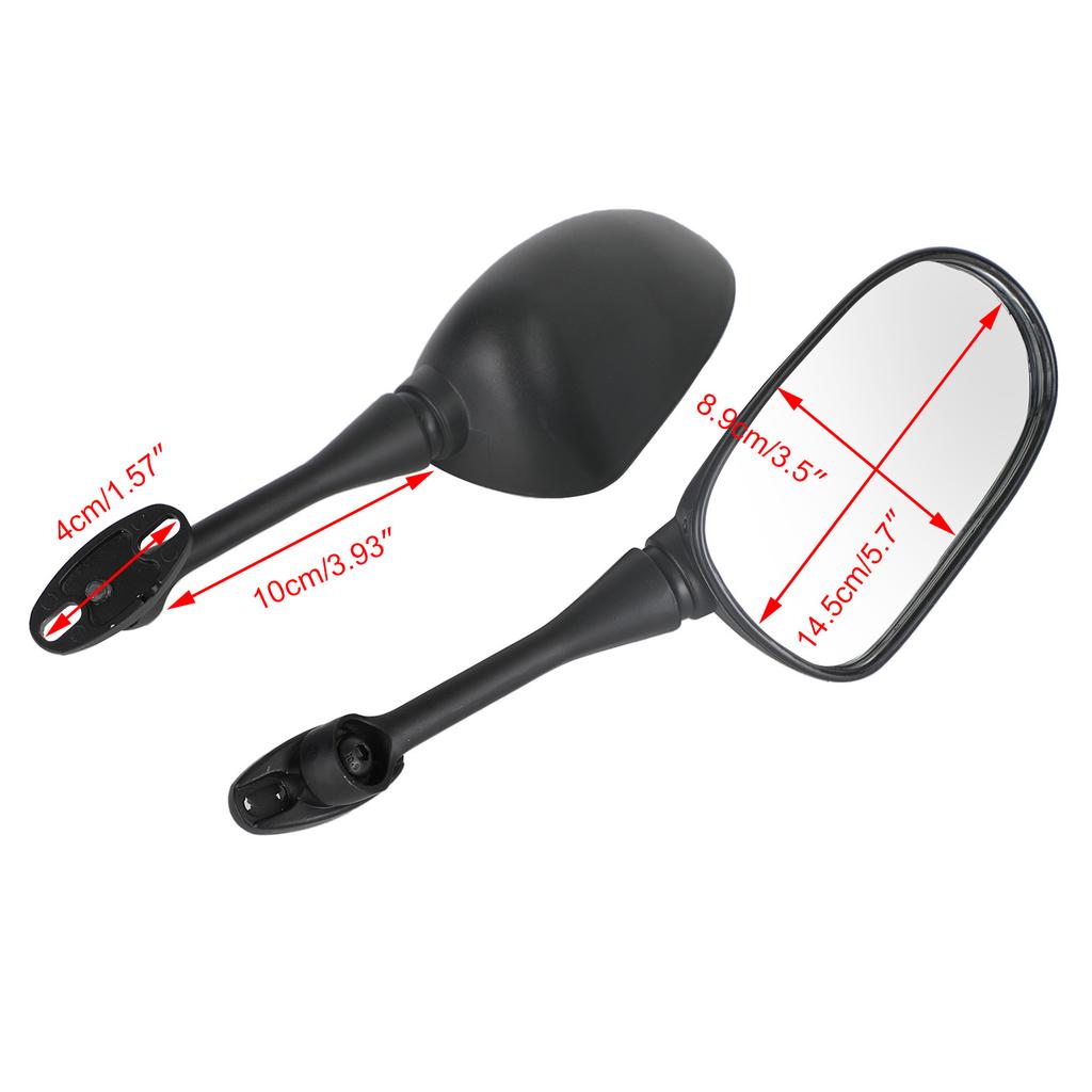 Rearview Mirror Left & Right For Honda CBR 600 F4 F4i Rc51 RVT 1000 954RR 99-06