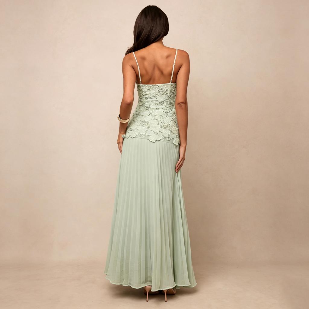 Nuovo top a tubino con bretelle pieghettato per donna, stile industriale pesante, con fiori, vestito aderente, stile vacanza, abito europeo e americano donna