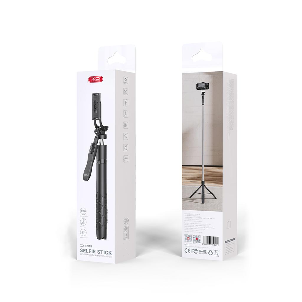 Xo Selfie Stick Bluetooth Tripod Ss15 Czarny 180Cm