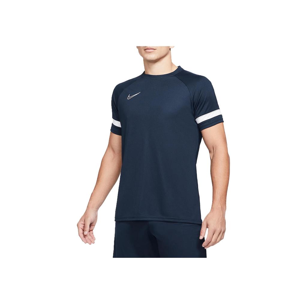Nike Dri-Fit Academy Comfortable Versatile Simple Fashion Soccer Jersey Men Tops Blue CW6102-451