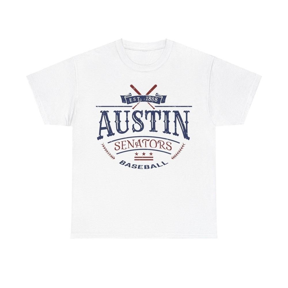 

Austin Senators Est 1888 Texas Baseball T-shirt 4XL