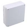 Boîte de jonction étanche ABS Blanche Extérieure 1 Pièce Boîte Universelle Scellée pour Projet Électrique
