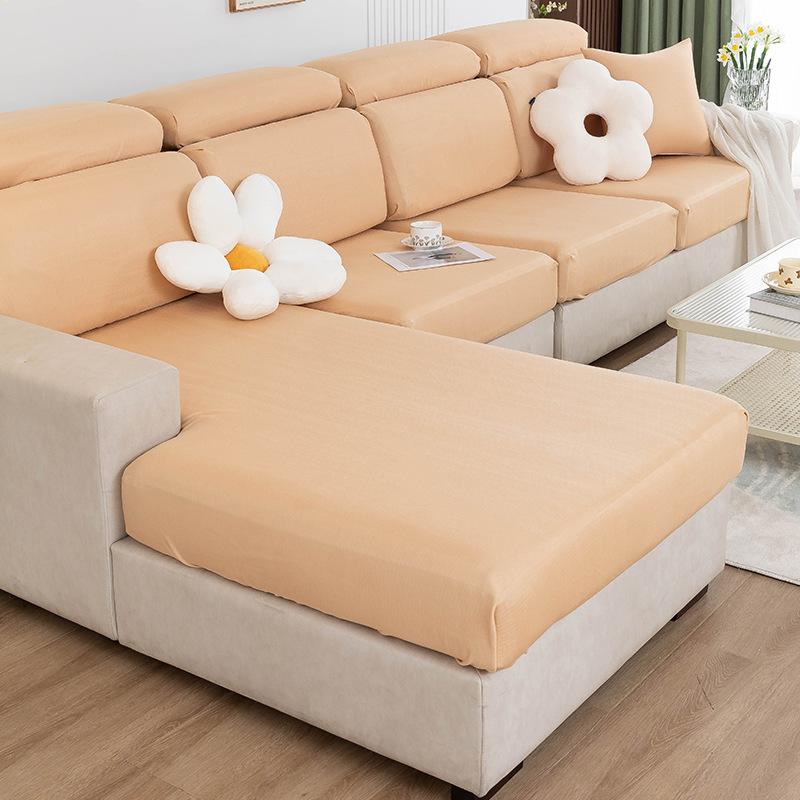 

Летний диван из ледяного шелка, чехол для дивана с защитой от царапин, полностью завернутый чехол, новый чехол для подушки для гостиной, тканевый комбинированный утолщенный чехол S