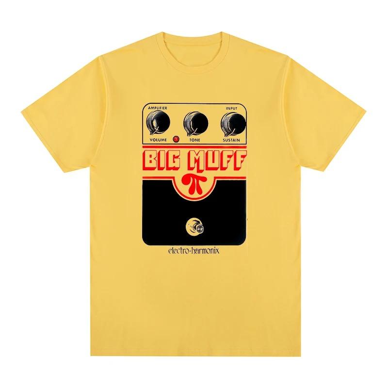 Футболка Big Muff гитарная педаль эффектов шугейз хлопок мужская футболка новая футболка футболка женские топы