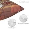 Kawaii Bear Pillow Case Bubu Dudu Graphic Pillow Cover Novelty Pillowcases For Sofa Home Decor