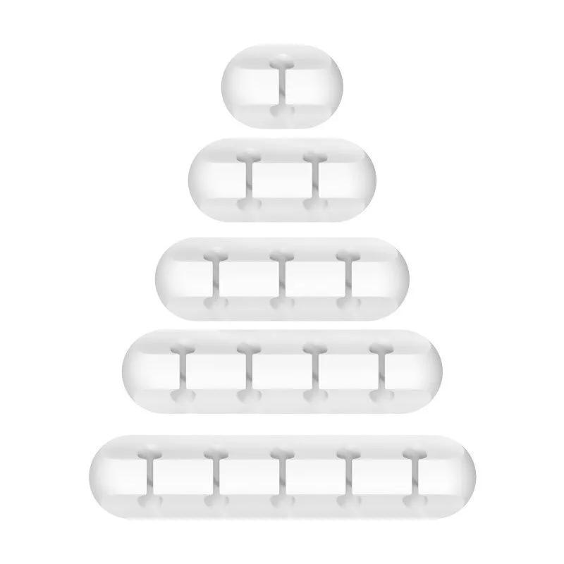 Cable Holder Clips Cable Management Cord Organizer Clips Silicone for USB Charging Cable Mouse Cable Wire PC Office Home Car