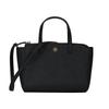 Blake Lady Di Elegant Litchi Grain Tote Bag Shopping Bag Shoulder Crossbody Leather Handbag Small Women Tote Black 166228-001