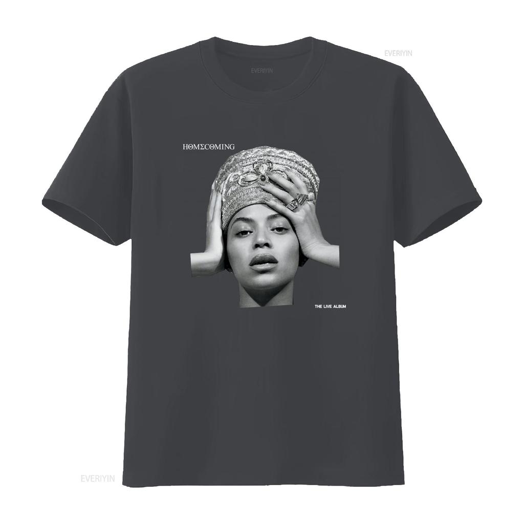 Beyonce Homecoming Katoenen T-shirt Wit S 234XL V1683 vintage Gewassen streetwear Unisex Rekbaar Zacht Casual Stijlvolle mode